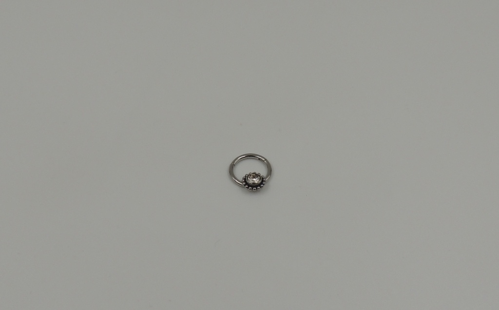 Aro acero tipo piercing