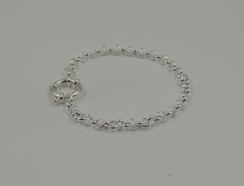 Pulsera acero blanco marinero