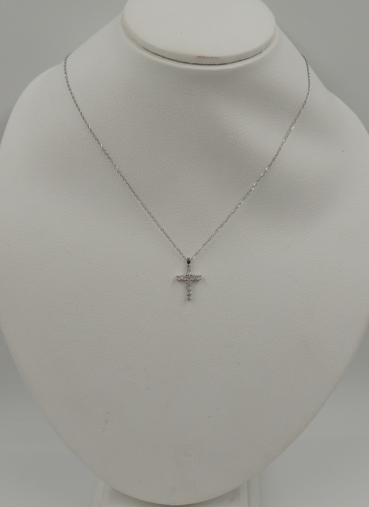 Cadena de acero con dije de bronce