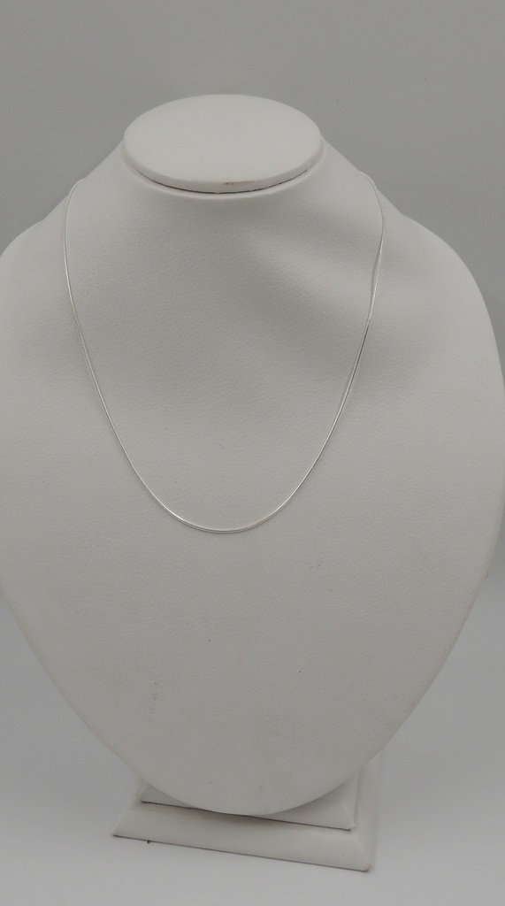 Cadena acero blanco