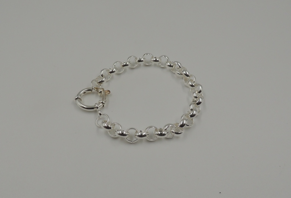 Pulsera acero blanco