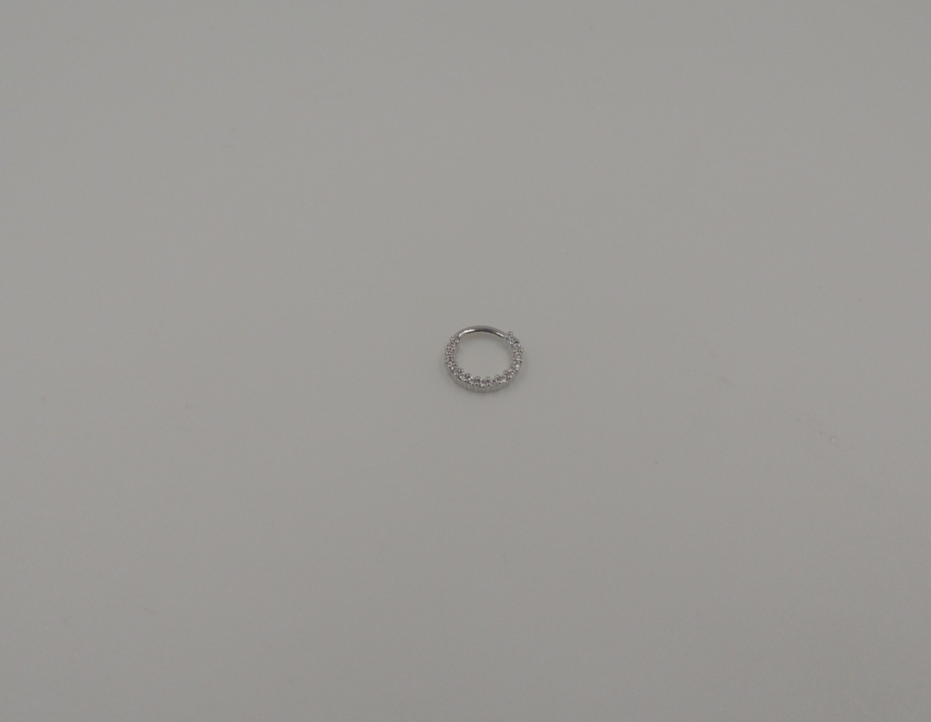 Aro bronce tipo piercing