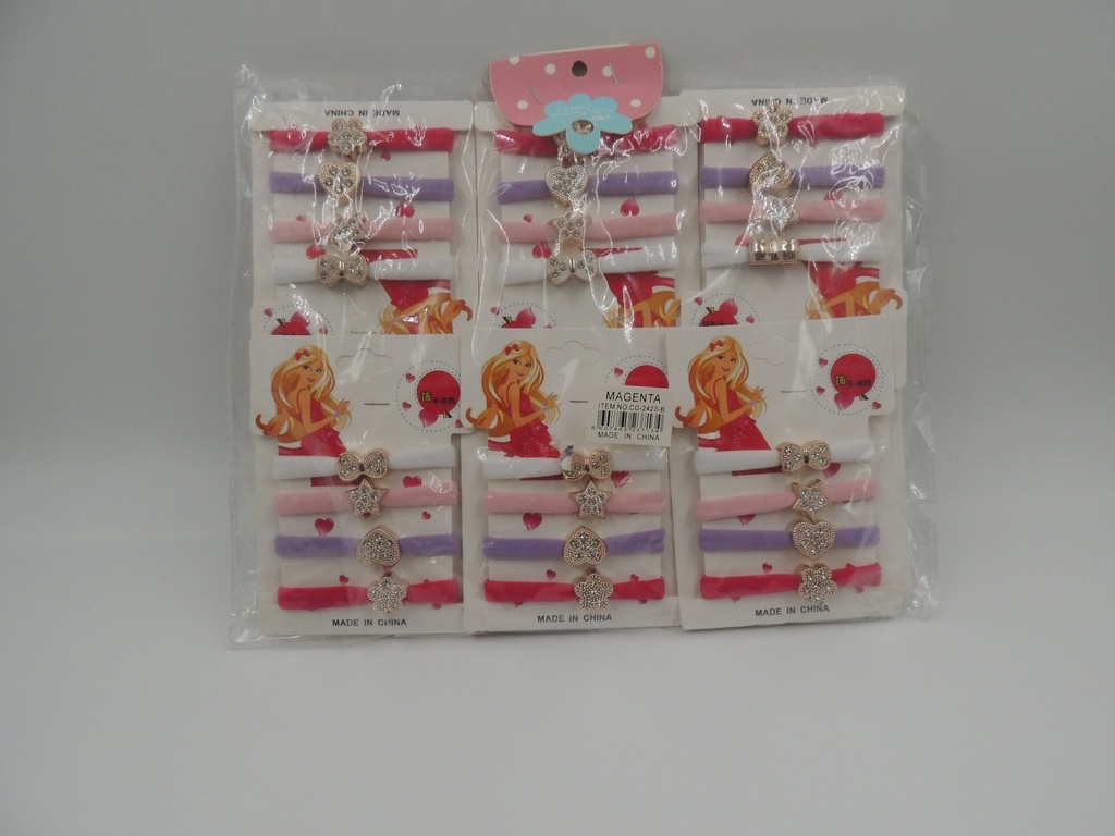 Colitas infantil lycra con detalle paquete X12u