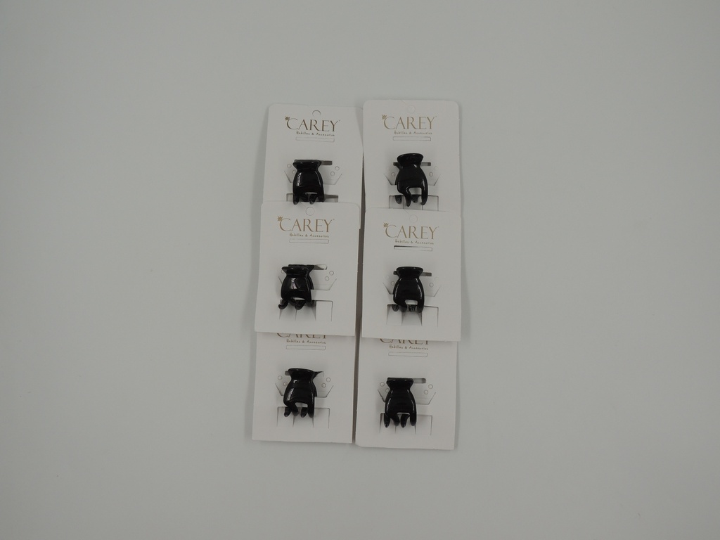 Broche chico para cabello Carey x6u