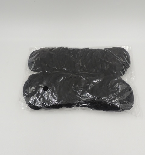 [25-COL02] Colitas elásticas lycra y algodón negras x48u