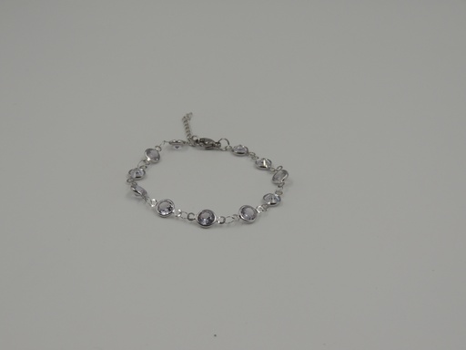 [APUDI257] Pulsera acero con strass