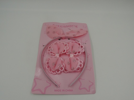 [SET3113583] Set infantil vincha y colitas