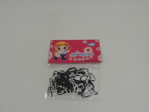 [CO-2604664] Final de trenza blanco y negro X12 paquetes