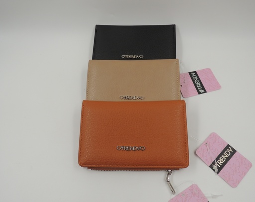 Billetera chica ecocuero Trendy 15cmx9cm