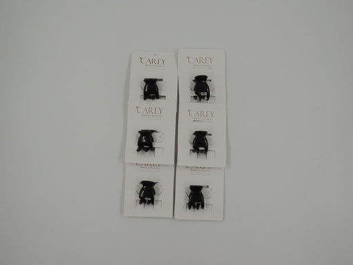 [6002-4] Broche chico para cabello Carey x6u
