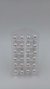 [kit-arp6] Aro perla n°6 x6 pares