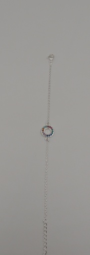[APUDI276P] Pulsera acero blanco