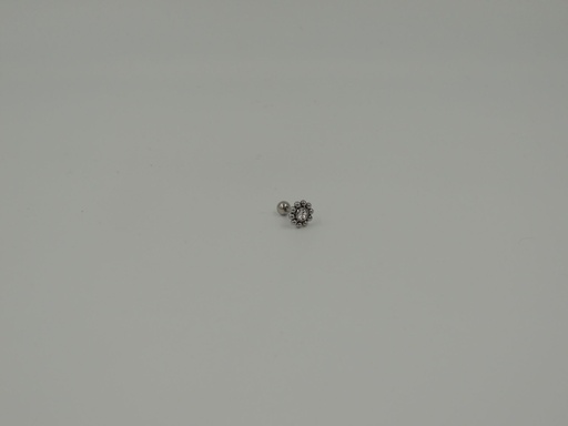 [BPAR108] Aro acero tipo piercing con rosca