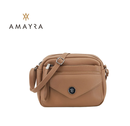[c2958.2] Cartera Amayra marrón claro