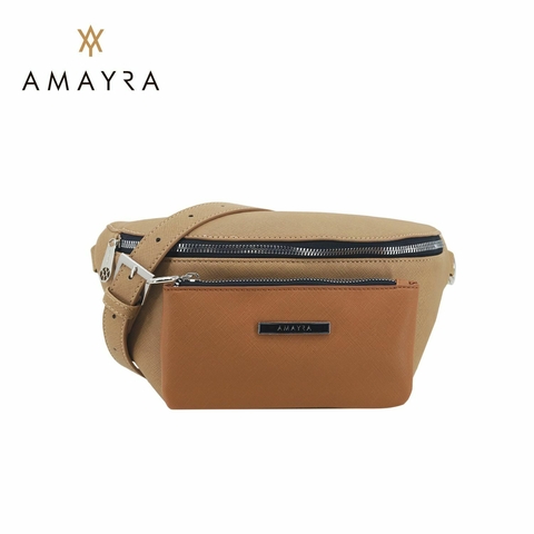 [67.c2935.2] Riñonera Amayra color marron