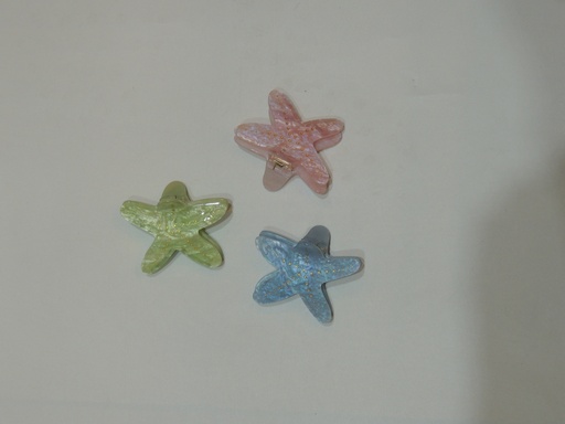 [lb-1750050] Broche para pelo estrella de mar por unidad