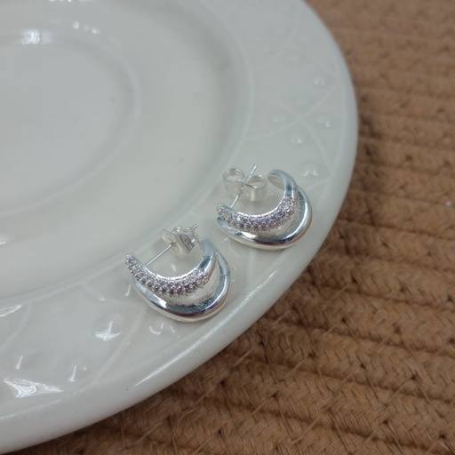 [bzar2216p] Aro bronce blanco