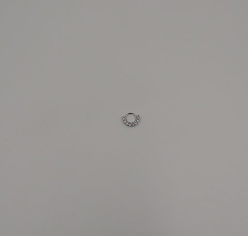 [BPAR115] Aro bronce tipo piercing strass